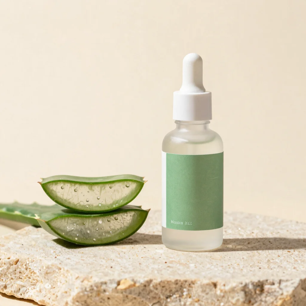 Sérum Facial de Ácido Hialurónico y Aloe